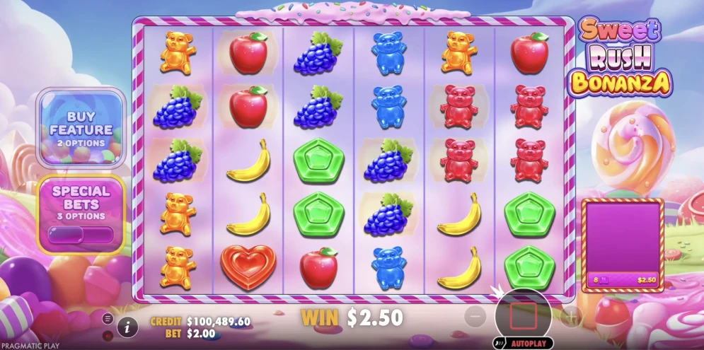 Sweet Rush Bonanza Slot