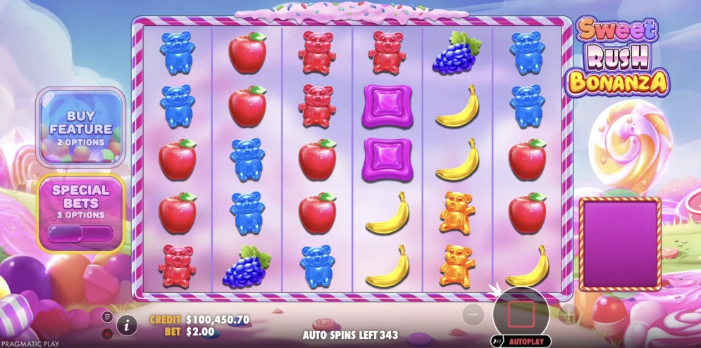 Sweet Rush Bonanza Slot