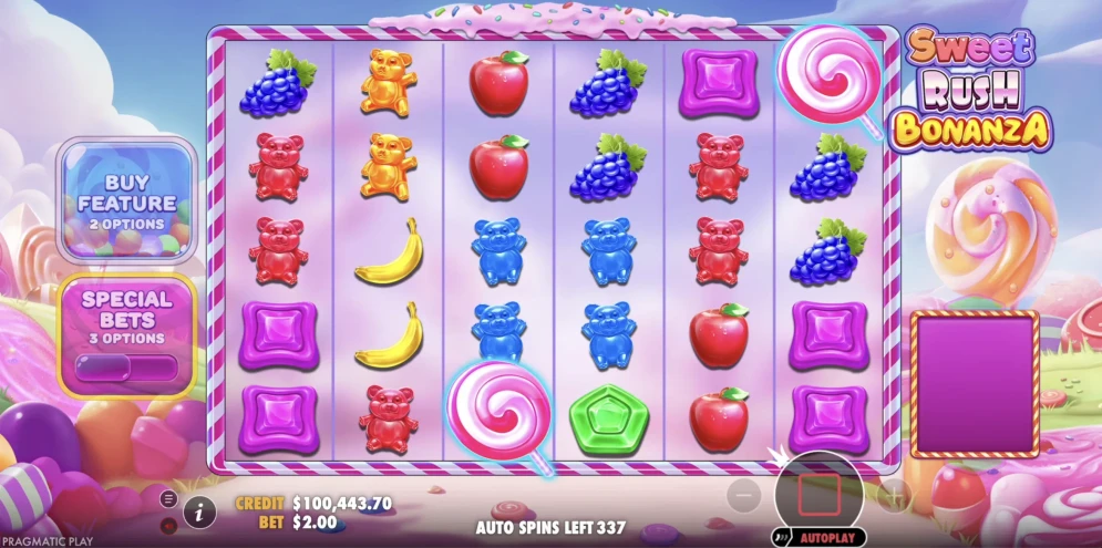 Sweet Rush Bonanza Slot